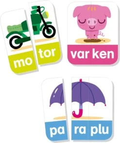 Jumbo 19569 Ik Leer Lettergrepen -Overdekte Speelgoed Winkel jumbo 19549 ik leer lettergrepen educatief spel 1