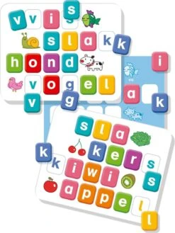 Jumbo 19553 Ik Leer Woordjes -Overdekte Speelgoed Winkel jumbo 19553 ik leer woordjes educatief spel.
