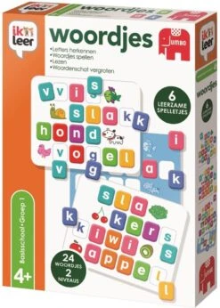 Jumbo 19553 Ik Leer Woordjes -Overdekte Speelgoed Winkel jumbo 19553 ik leer woordjes educatief spel. 4
