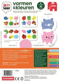 Jumbo 19569 Ik Leer Vormen En Kleuren -Overdekte Speelgoed Winkel jumbo 19569 vormen en kleuren educatief spel 5