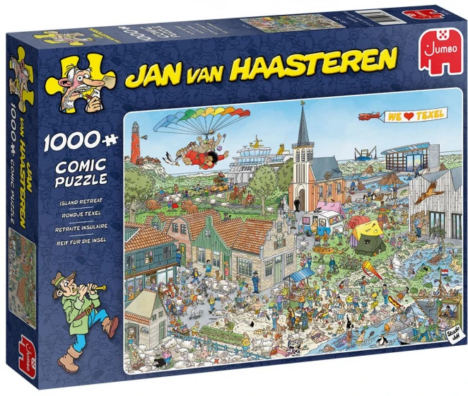 Jumbo 20036 Legpuzzel Rondje Texel Jan-van-Haasteren 6 Jumbo 20036 Legpuzzel Rondje Texel Jan-van-Haasteren - Afbeelding 4
