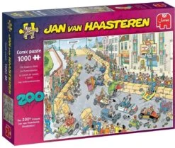 Jumbo 20053 De Zeepkistenrace Puzzel JanvanHaasteren 1000 St
