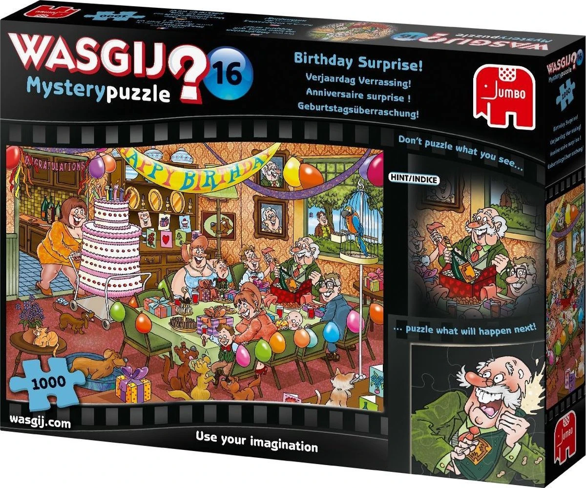 Jumbo 19165 Wasgij-Puzzel Mistery-16 Verjaardag Verrassing 6 Jumbo 19165 Wasgij-Puzzel Mistery-16 Verjaardag Verrassing - Afbeelding 4