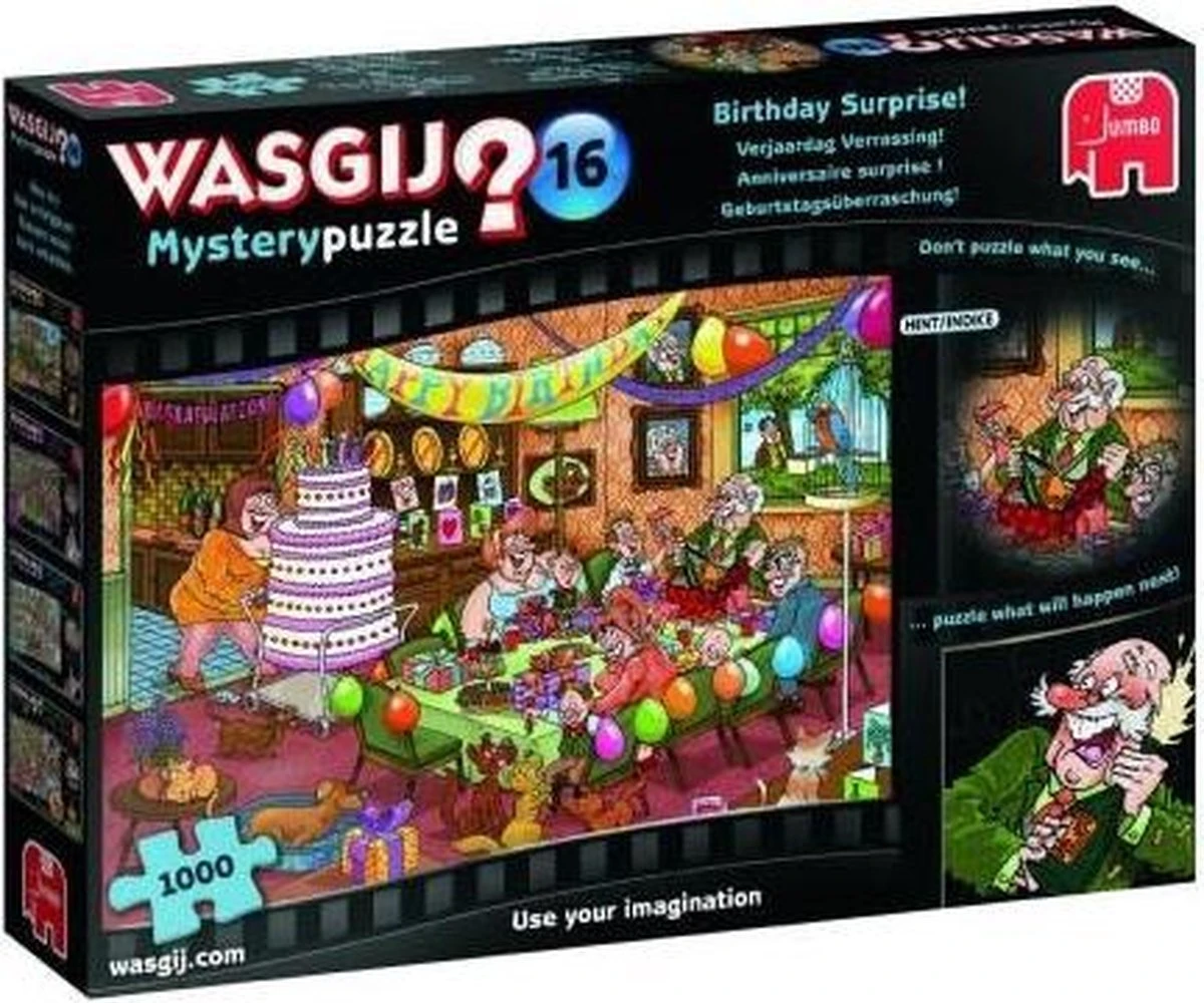 Jumbo 19165 Wasgij-Puzzel Mistery-16 Verjaardag Verrassing 9 Jumbo 19165 Wasgij-Puzzel Mistery-16 Verjaardag Verrassing - Afbeelding 7