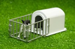 Kidsglobe Kalverhut Met Kalfjes Schaal 1:32 8 Kidsglobe Kalverhut Met Kalfjes Schaal 1:32 -Overdekte Speelgoed Winkel kalverhut kalveriglo kidsglobe 1