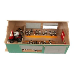 Kidsglobe Loopstal Koeienstal Met Windbreekgaas 1:32 11 Kidsglobe Loopstal Koeienstal Met Windbreekgaas 1:32 -Overdekte Speelgoed Winkel kids globe koeienstal met windbreekgaas 610250 8713219426128 schaal 32 kidsglobe 2
