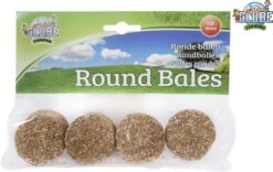 Kidsglobe Ronde Hooibalen 4 Stuks Schaal 1 : 32 -Overdekte Speelgoed Winkel kidsglobe hooibalen 4stuks geperste hooibalen ronde hooibalen 1
