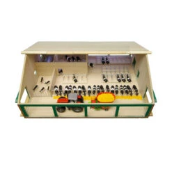 Kids-Globe Koeienstal Ligboxenstal Met Melkunit 1 : 32 10 Kids-Globe Koeienstal Ligboxenstal Met Melkunit 1 : 32 -Overdekte Speelgoed Winkel kidsglobe koeienstal 610495 ligboxenstal