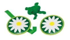 Klittenbandvangspel Kikker -Overdekte Speelgoed Winkel klittenband vangspel kikker goki 15025 1