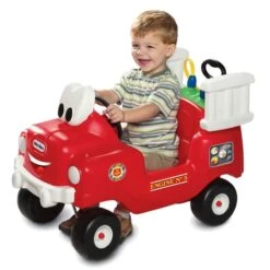 Little Tikes Cozy Coupe Truck Brandweer Loopauto -Overdekte Speelgoed Winkel loopauto little tikes brandweer auto 2