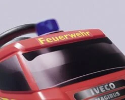 Ferbedo Truck Ride-On Fire Brandweer Loopauto Iveco Magirus -Overdekte Speelgoed Winkel loopauto vrachtwagen brandweer ferbedo 54733 2