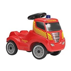 Ferbedo Truck Ride-On Fire Brandweer Loopauto Iveco Magirus -Overdekte Speelgoed Winkel loopauto vrachtwagen brandweer ferbedo 54733