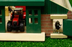 Kidsglobe Ligboxenstal Koeienstal 1 : 87 -Overdekte Speelgoed Winkel loopstal kidsglobe 610492 2