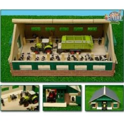 Kidsglobe Ligboxenstal Koeienstal 1 : 87