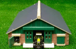 Kidsglobe Ligboxenstal Koeienstal 1 : 87 -Overdekte Speelgoed Winkel loopstal kidsglobe 610492 3