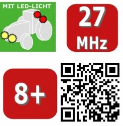 Tronico Junior Radiografisch Bestuurbare Massey Ferguson MF5430 – 1 : 24 -Overdekte Speelgoed Winkel massey ferguson mf5430 rc tronico junior 10087 2