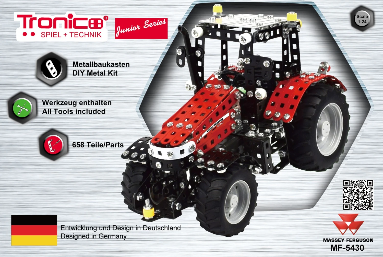 Tronico Junior Massey Ferguson MF5430 – 1 : 24 3 Tronico Junior Massey Ferguson MF5430 – 1 : 24