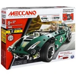 Meccano 18202 Racewagen Roadster Constructieset 5-in-1 8 Meccano 18202 Racewagen Roadster Constructieset 5-in-1 -Overdekte Speelgoed Winkel meccano 18202 raceauto racewagen constructiespeelgoed 2