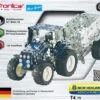 Tronico Mini New Holland T4 Met Aanhangwagen – 1 : 32 2 Tronico Mini New Holland T4 Met Aanhangwagen – 1 : 32 -Overdekte Speelgoed Winkel new holland t4 met aanhanger tronico mini 10056 1