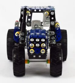 Tronico Mini New Holland T4 Met Aanhangwagen – 1 : 32 -Overdekte Speelgoed Winkel new holland t4 met aanhanger tronico mini 10056 2