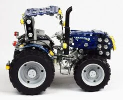 Tronico Mini New Holland T4 Met Aanhangwagen – 1 : 32 -Overdekte Speelgoed Winkel new holland t4 met aanhanger tronico mini 10056 4
