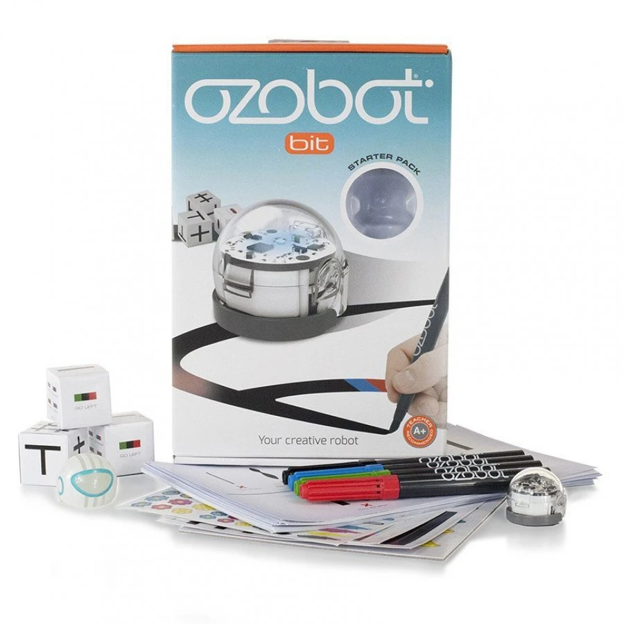 Ozobot Bit 2.0 Starter Pack White – STEM Programmeerbare Minirobot 4 Ozobot Bit 2.0 Starter Pack White – STEM Programmeerbare Minirobot - Afbeelding 2