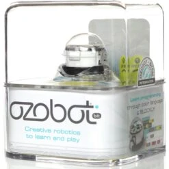 Ozobot Bit 2.0 Crystal White – STEM Programmeerbare Minirobot -Overdekte Speelgoed Winkel ozobot bit 2.0 crystal white 1