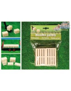 Houten Pallets Kidsglobe Schaal-1:16 -Overdekte Speelgoed Winkel pallets kidsglobe 610023 1