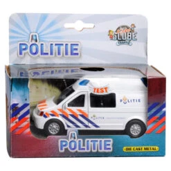 Politiebus, Pull Back Met Licht En Geluid. 7 Politiebus, Pull Back Met Licht En Geluid. -Overdekte Speelgoed Winkel politiebus kidsglobe 510711 1 1