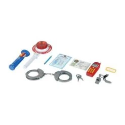 Politieset, 9-delig -Overdekte Speelgoed Winkel politieset 9 delig theo klein 8850 2