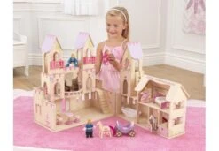 Poppenhuis – Princess Castle -Overdekte Speelgoed Winkel poppenhuis kidkraft 65259 princess castle
