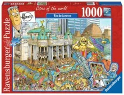 Ravensburger Puzzel Fleroux Rio-de-Janeiro 1000-stukjes