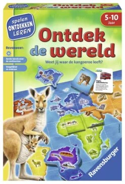 Ontdek De Wereld Kinderspel Ravensburger Spellen -Overdekte Speelgoed Winkel ravensburger kinderspel ontdek de wereld 241637 2