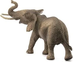 Schleich 14762 Afrikaanse Olifant Stier WildLife -Overdekte Speelgoed Winkel schleich 14762 afrikaanse olifantenstier 2