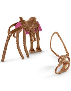 Schleich 41417 Barrel Racing Met Cowgirl FarmWorld -Overdekte Speelgoed Winkel schleich 41417 barrel racing met cowgirl op rodeozadel 3