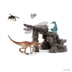 Schleich 41461 Dinoset Met Grot Dinosaurus -Overdekte Speelgoed Winkel schleich 41461 dinogrot met hol 1 1