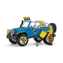 Schleich 41464 Off-road Jeep Met Dino Wachtpost Dinosaurus -Overdekte Speelgoed Winkel schleich 41464 offroad voertuig met dino wachtpost 2