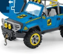 Schleich 41464 Off-road Jeep Met Dino Wachtpost Dinosaurus -Overdekte Speelgoed Winkel schleich 41464 offroad voertuig met dino wachtpost 3
