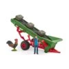 Schleich 42377 Hooitransportband Met Boer FarmWorld -Overdekte Speelgoed Winkel schleich 42337 hooi transportband met boer