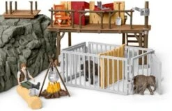 Jungle Onderzoeksbasiskamp – Schleich 42350 -Overdekte Speelgoed Winkel schleich 42350 croco jungle onderzoeks basiskamp 2
