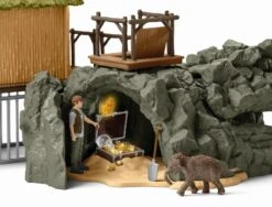 Jungle Onderzoeksbasiskamp – Schleich 42350 -Overdekte Speelgoed Winkel schleich 42350 croco jungle onderzoeks basiskamp 3