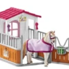 Schleich 42368 Paardenbox Met Lusitano Merrie HorseClub -Overdekte Speelgoed Winkel schleich 42368 paardenbox met lusitano merrie