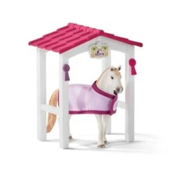 Schleich 42368 Paardenbox Met Lusitano Merrie HorseClub -Overdekte Speelgoed Winkel schleich 42368 paardenbox met lusitano merrie 3