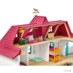Schleich 42551 Lakeside Landhuis Met Stal Horse-Club -Overdekte Speelgoed Winkel schleich 42416 groot huis met paardenstal 2