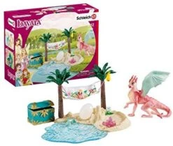 Schleich 42436 Drakeneiland Met Schat Bayala -Overdekte Speelgoed Winkel schleich 42436 drakeneiland met schat 6