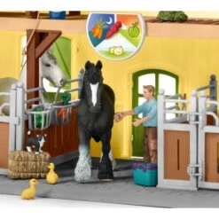 Schleich 42485 Paardenstal Horse Club -Overdekte Speelgoed Winkel schleich 42485 paardenstal 5