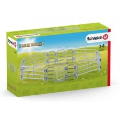 Schleich 42487 Weidehek Paarden Hekwerk FarmWorld -Overdekte Speelgoed Winkel schleich 42487 weidehek 2