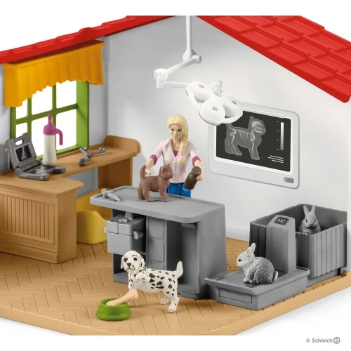 Schleich 42502 Dierenartspraktijk Met Huisdieren 5 Schleich 42502 Dierenartspraktijk Met Huisdieren - Afbeelding 3