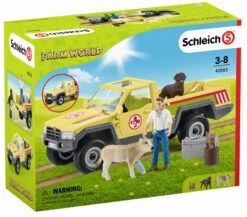 Schleich 42503 Dierenartsbezoek Op De Boerderij FarmWorld -Overdekte Speelgoed Winkel schleich 42503 dierenartsbezoek op de boerderij 1