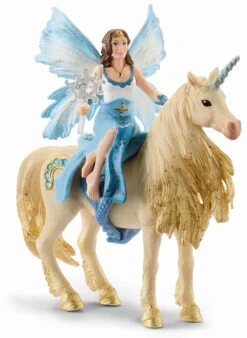 Schleich 42508 Eyela Op Gouden Eenhoorn Bayala
